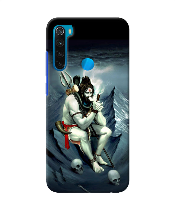 Lord Shiva Chillum Redmi Note 8 Back Cover