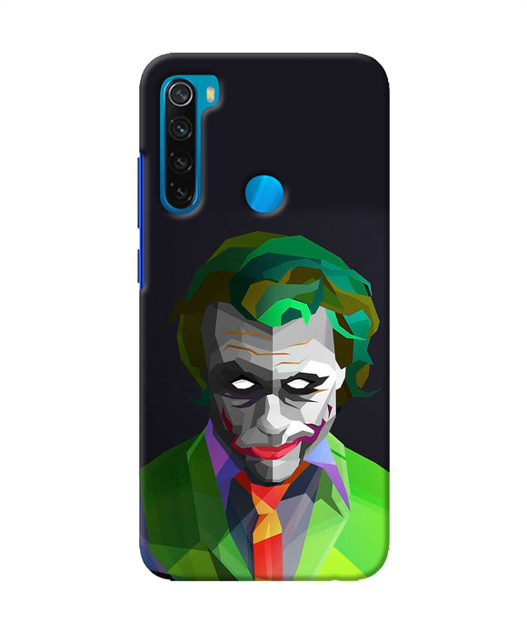 Abstract Dark Knight Joker Redmi Note 8 Back Cover