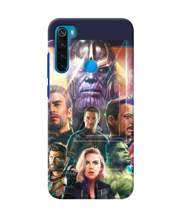 Avengers Poster Redmi Note 8 Back Cover