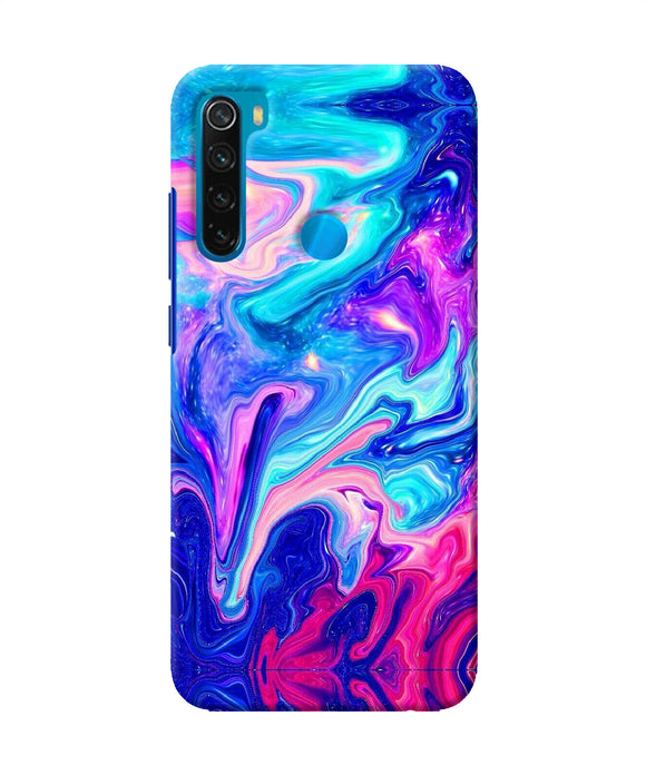 Abstract Colorful Water Redmi Note 8 Back Cover