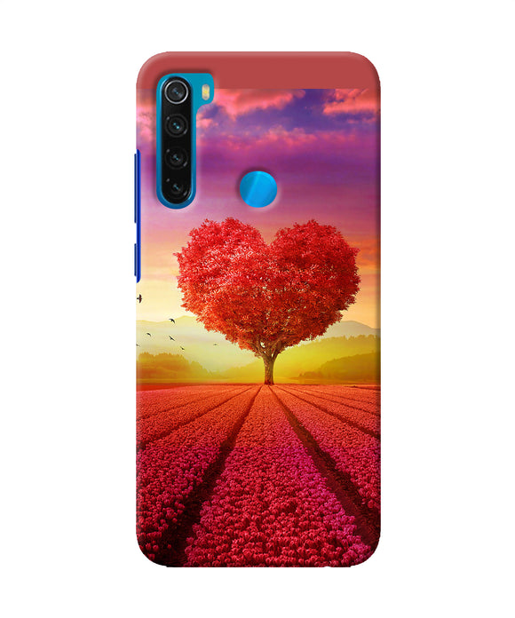 Natural Heart Tree Redmi Note 8 Back Cover