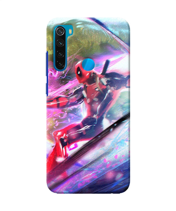 Deadpool Super Hero Redmi Note 8 Back Cover