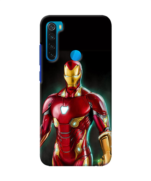 Ironman Suit Redmi Note 8 Back Cover