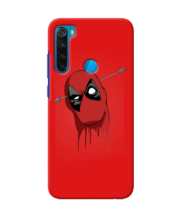 Funny Deadpool Redmi Note 8 Back Cover