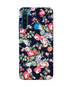 Natural Flower Print Redmi Note 8 Back Cover