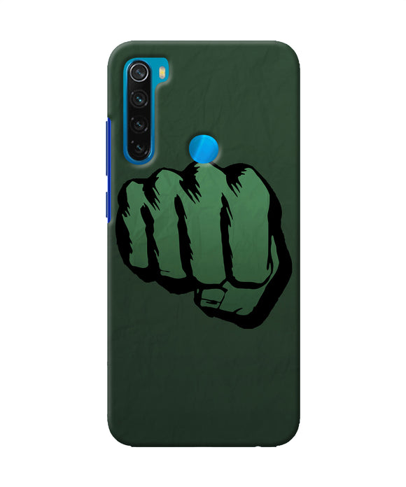 Hulk Smash Logo Redmi Note 8 Back Cover