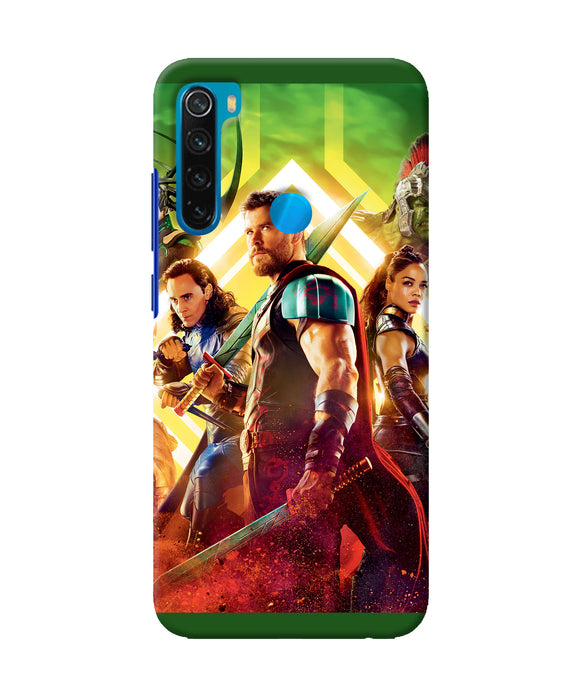 Avengers Thor Poster Redmi Note 8 Back Cover