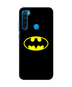 Batman Logo Redmi Note 8 Back Cover