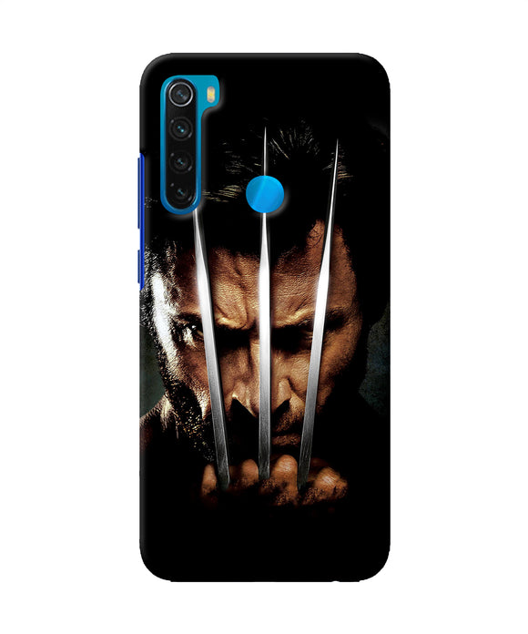 Wolverine Poster Redmi Note 8 Back Cover