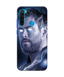 Thor Super Hero Redmi Note 8 Back Cover