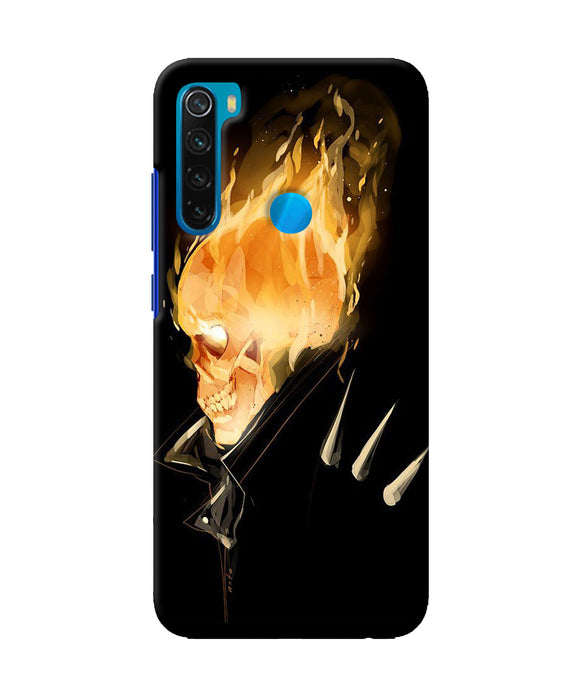 Burning Ghost Rider Redmi Note 8 Back Cover