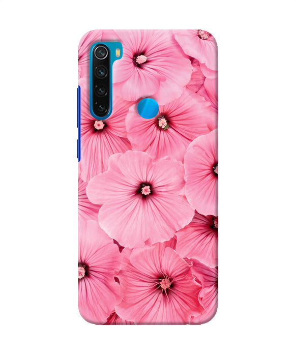 Pink Flowers Redmi Note 8 Back Cover