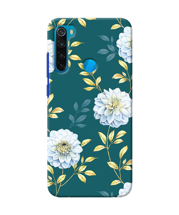 Flower Canvas Redmi Note 8 Back Cover