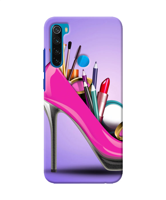 Makeup Heel Shoe Redmi Note 8 Back Cover