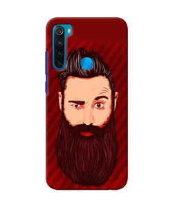 Beardo Character Redmi Note 8 Back Cover