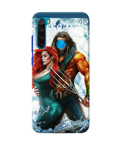 Aquaman Couple Water Redmi Note 8 Back Cover