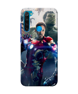 Avengers Space Poster Redmi Note 8 Back Cover