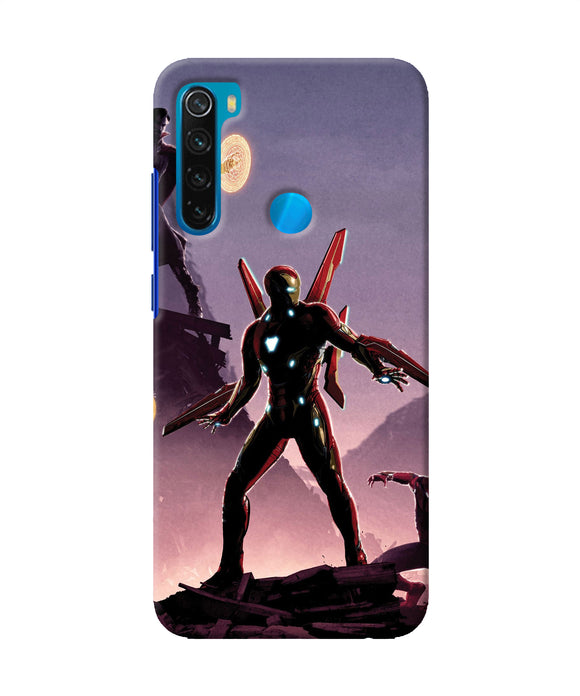 Ironman On Planet Redmi Note 8 Back Cover