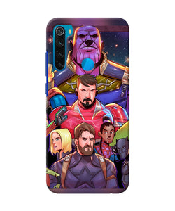 Avengers Animate Redmi Note 8 Back Cover