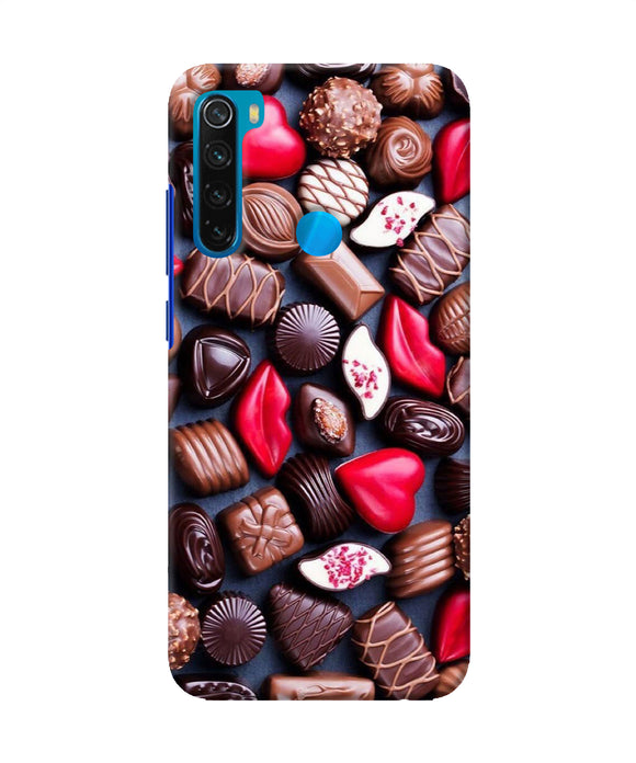 Valentine Special Chocolates Redmi Note 8 Back Cover