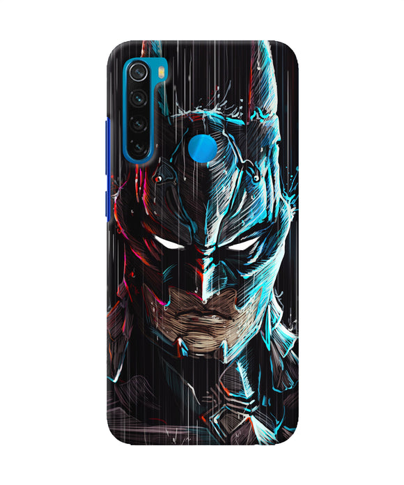 Batman Face Redmi Note 8 Back Cover