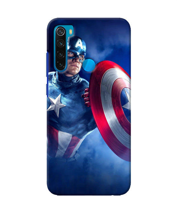 Captain America On Sky Redmi Note 8 Back Cover