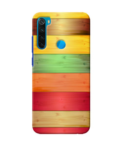 Wooden Colors Redmi Note 8 Back Cover