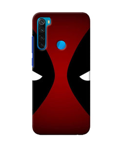 Deadpool Eyes Redmi Note 8 Back Cover