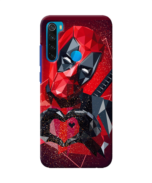 Deadpool Love Redmi Note 8 Back Cover