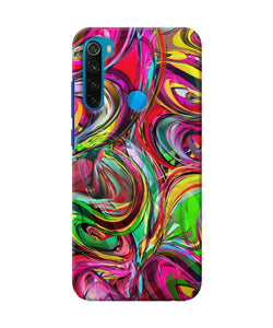 Abstract Colorful Ink Redmi Note 8 Back Cover