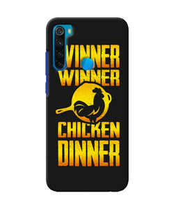 Pubg Chicken Dinner Redmi Note 8 Back Cover