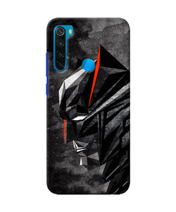 Batman Black Side Face Redmi Note 8 Back Cover