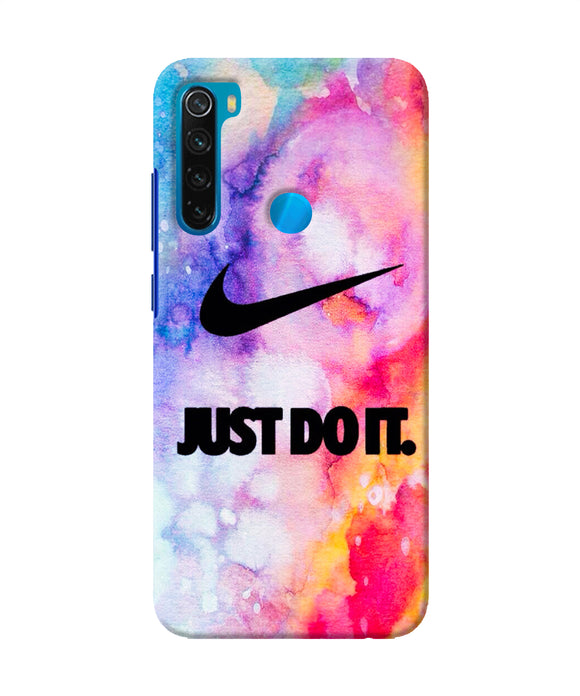 Just Do It Colors Redmi Note 8 Back Cover