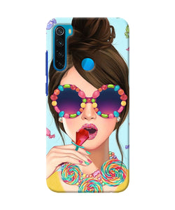 Fashion Girl Redmi Note 8 Back Cover