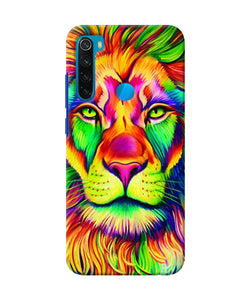 Lion Color Poster Redmi Note 8 Back Cover