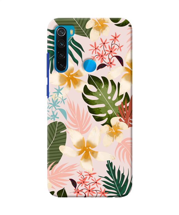 Leaf Print Redmi Note 8 Back Cover