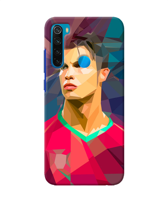 Abstract Ronaldo Redmi Note 8 Back Cover