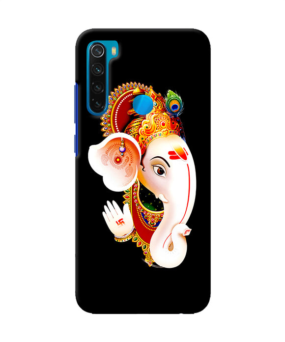 Lord Ganesh Face Redmi Note 8 Back Cover