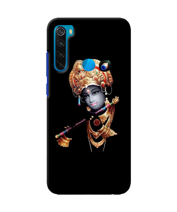 Lord Krishna With Fluet Redmi Note 8 Back Cover
