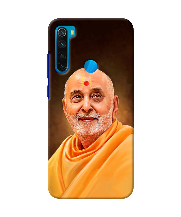 Pramukh Swami Painting Redmi Note 8 Back Cover