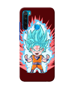 Goku Little Character Redmi Note 8 Back Cover