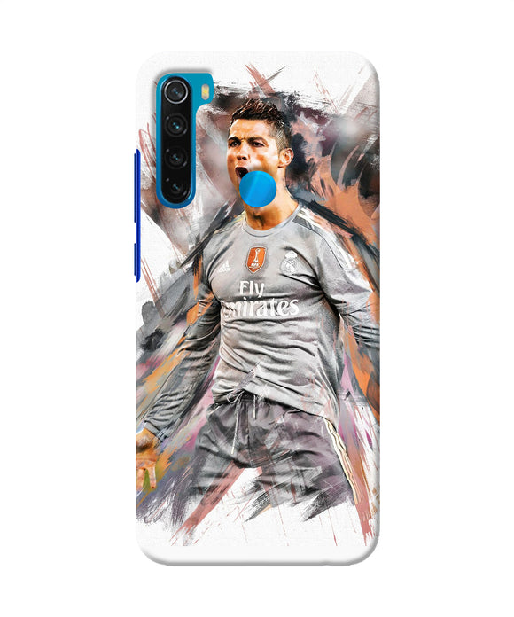 Ronaldo Poster Redmi Note 8 Back Cover