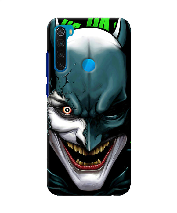 Batman Joker Smile Redmi Note 8 Back Cover