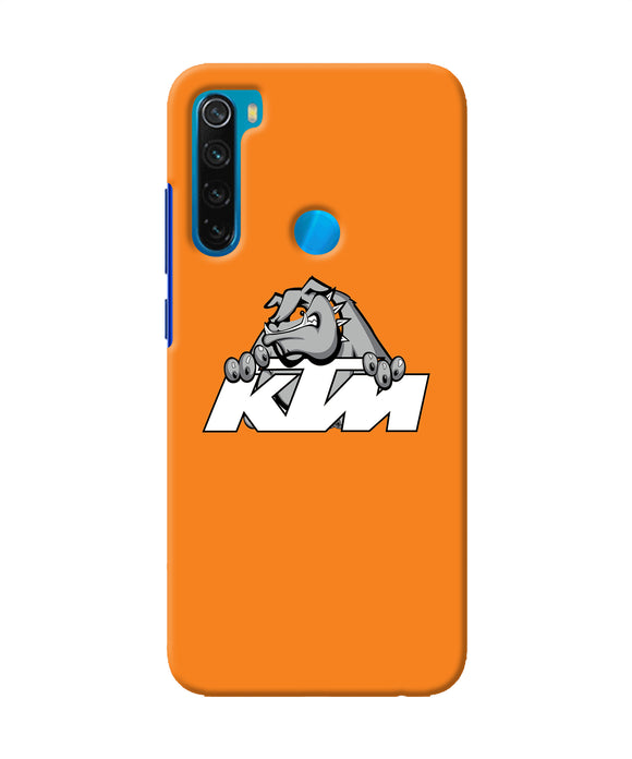 Ktm Dog Logo Redmi Note 8 Back Cover