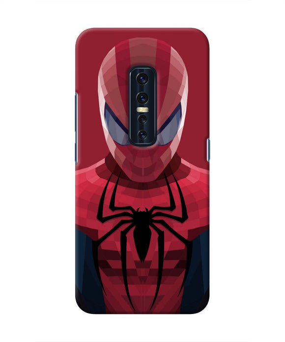 Spiderman Art Vivo V17 Pro Real 4D Back Cover