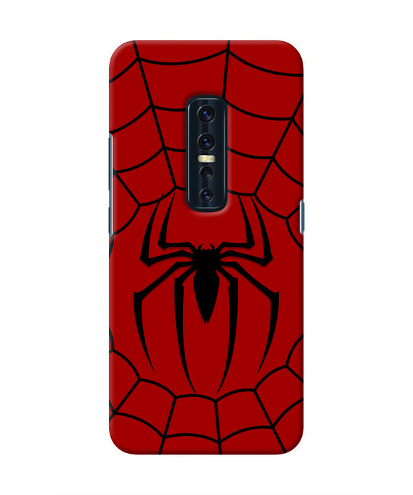 Spiderman Web Vivo V17 Pro Real 4D Back Cover