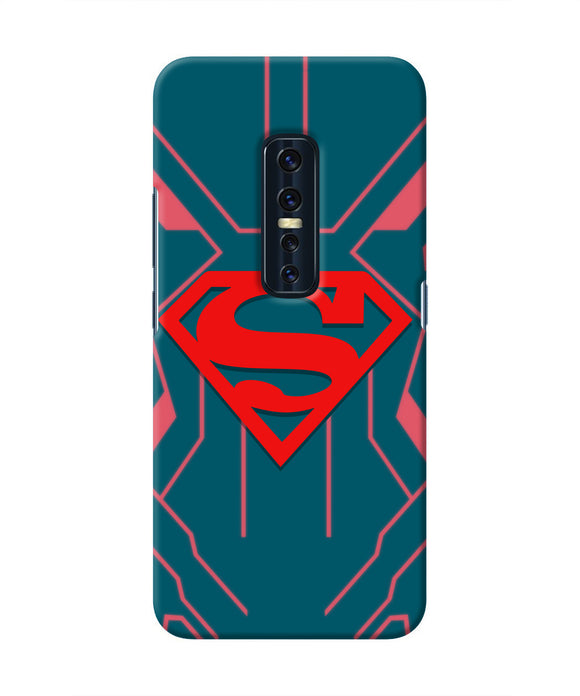 Superman Techno Vivo V17 Pro Real 4D Back Cover