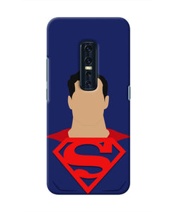 Superman Cape Vivo V17 Pro Real 4D Back Cover