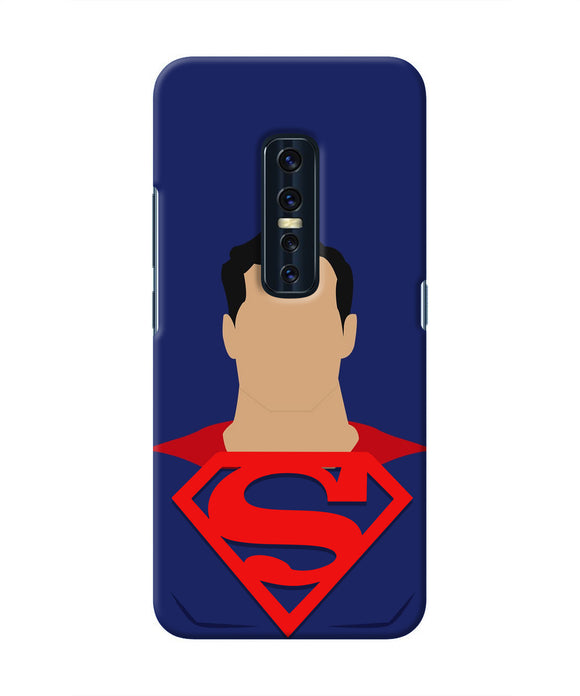 Superman Cape Vivo V17 Pro Real 4D Back Cover