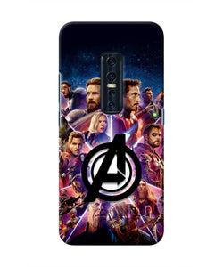 Avengers Superheroes Vivo V17 Pro Real 4D Back Cover